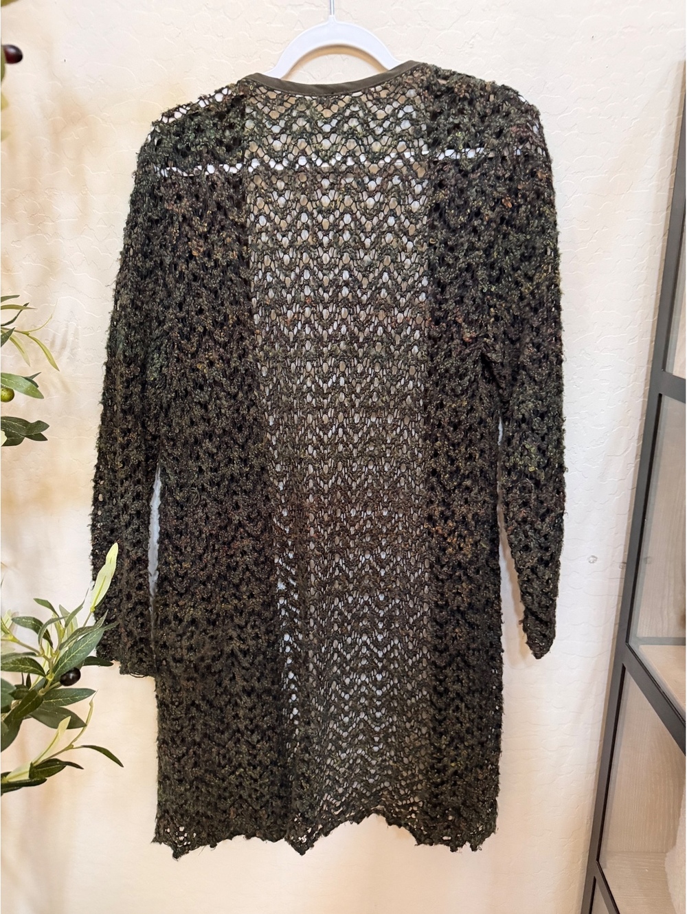 Women’s open knit cardigan - Picture 2 of 2